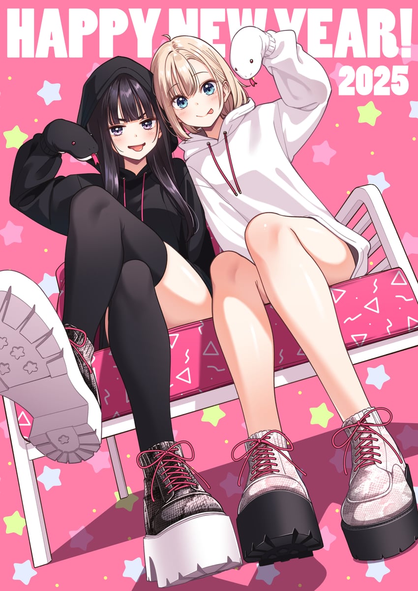 nagisa mimi and nanakusa ibuki (idol x idol story!) drawn by tokunou_shoutarou