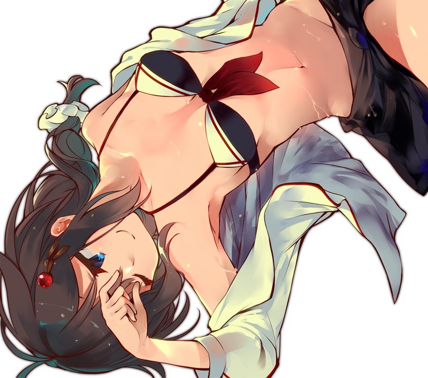 shigure and shigure kai ni (kantai collection) drawn by chig