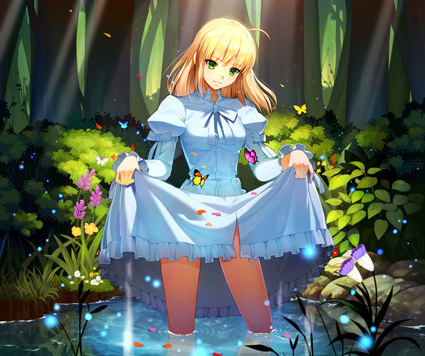 artoria pendragon and saber (fate and 2 more) drawn by vmax-ver