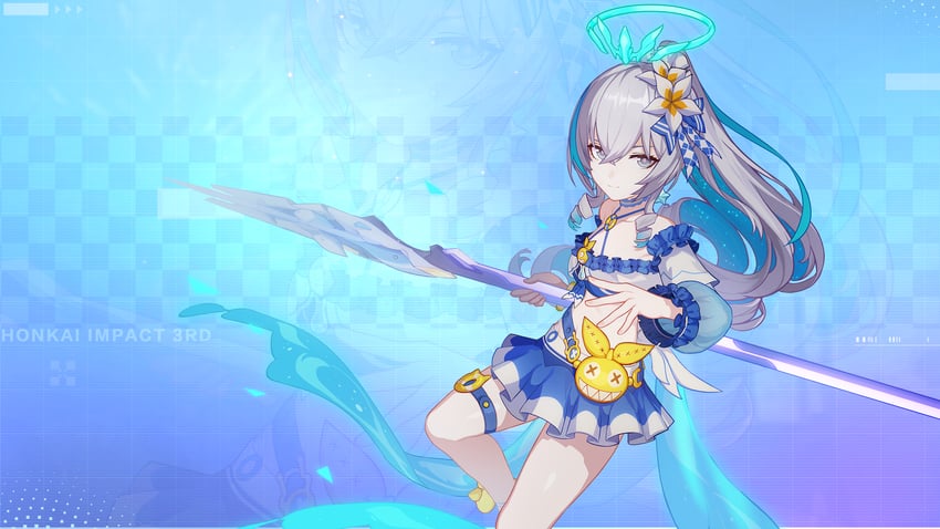 bronya zaychik and homu (honkai and 1 more)