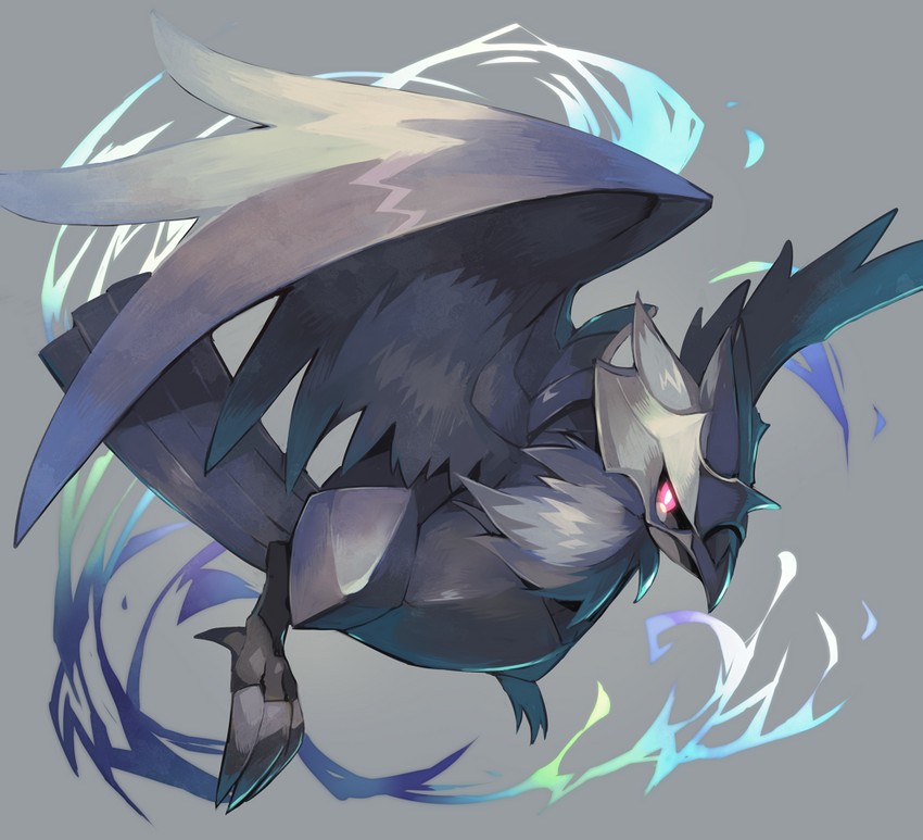 corviknight (pokemon) drawn by sasa_onigiri