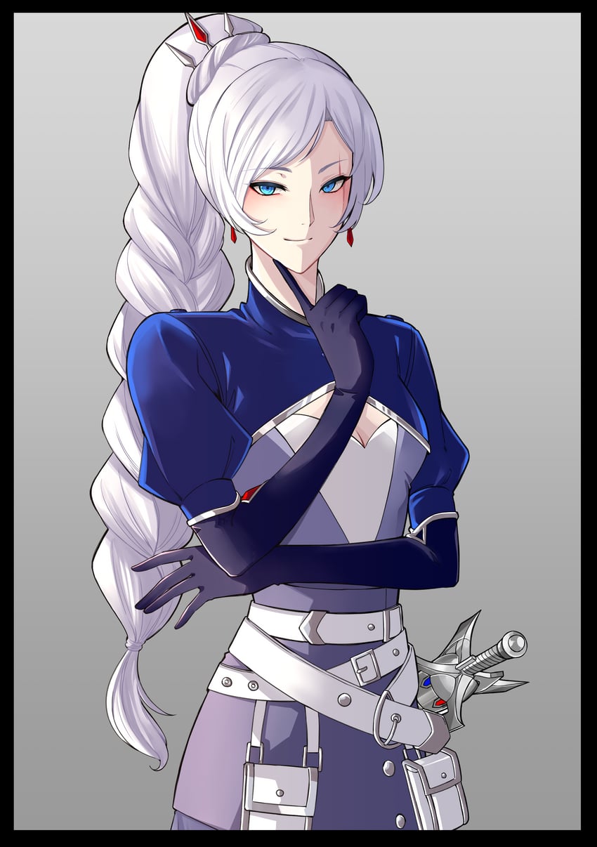 weiss schnee (rwby) drawn by jindianjun000