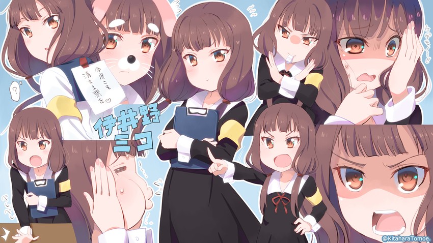 iino miko (kaguya-sama wa kokurasetai ~tensai-tachi no renai zunousen~) drawn by kitahara_tomoe_(kitahara_koubou)