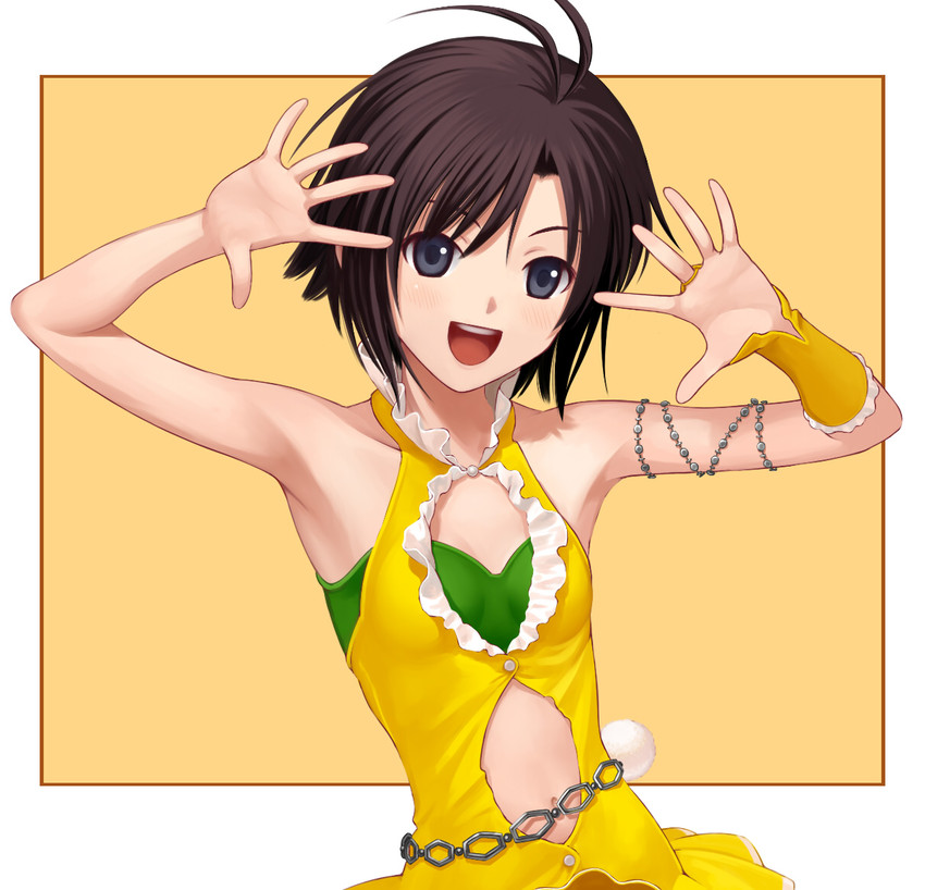 kikuchi makoto (idolmaster and 1 more) drawn by nekopuchi