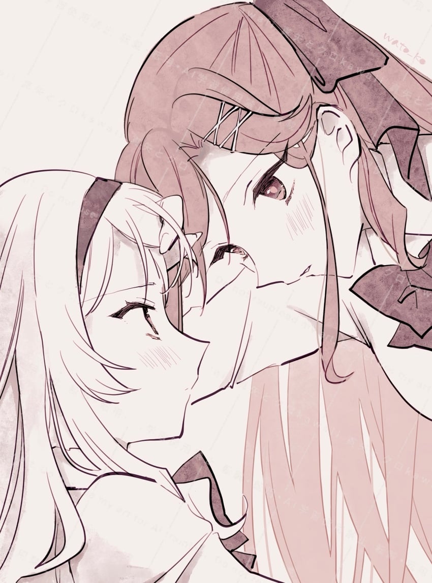 saijou claudine and tendou maya (shoujo kageki revue starlight) drawn by wato_(ko)