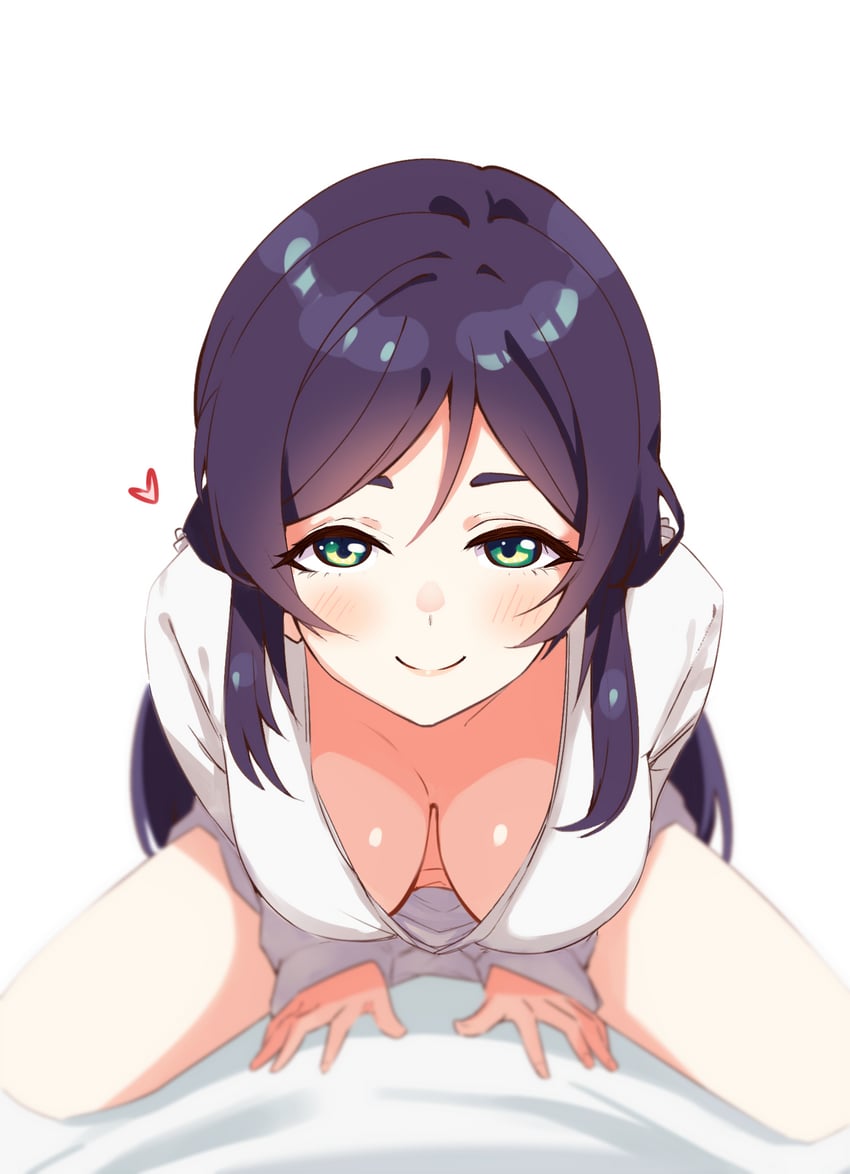 tojo nozomi (love live! and 1 more) drawn by gozuu