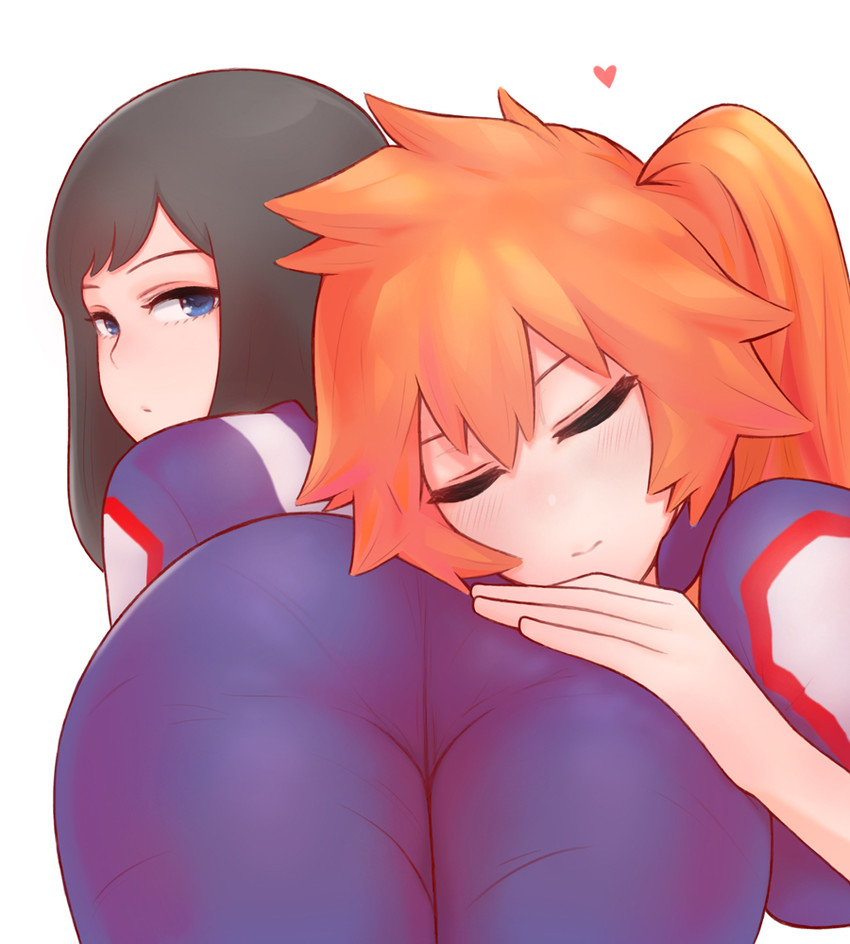 kendo itsuka and kodai yui (boku no hero academia) drawn by shpo