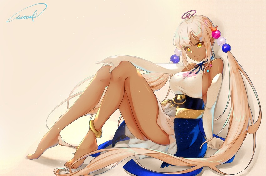 tsukumo sana (hololive and 1 more) drawn by purple_(jobseeking)