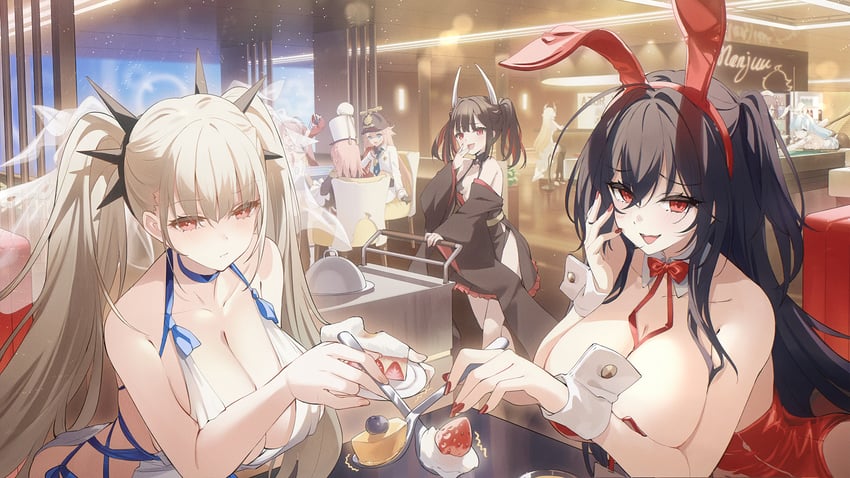 manjuu, taihou, victorious, jervis, hatsuzuki, and 5 more (azur lane)