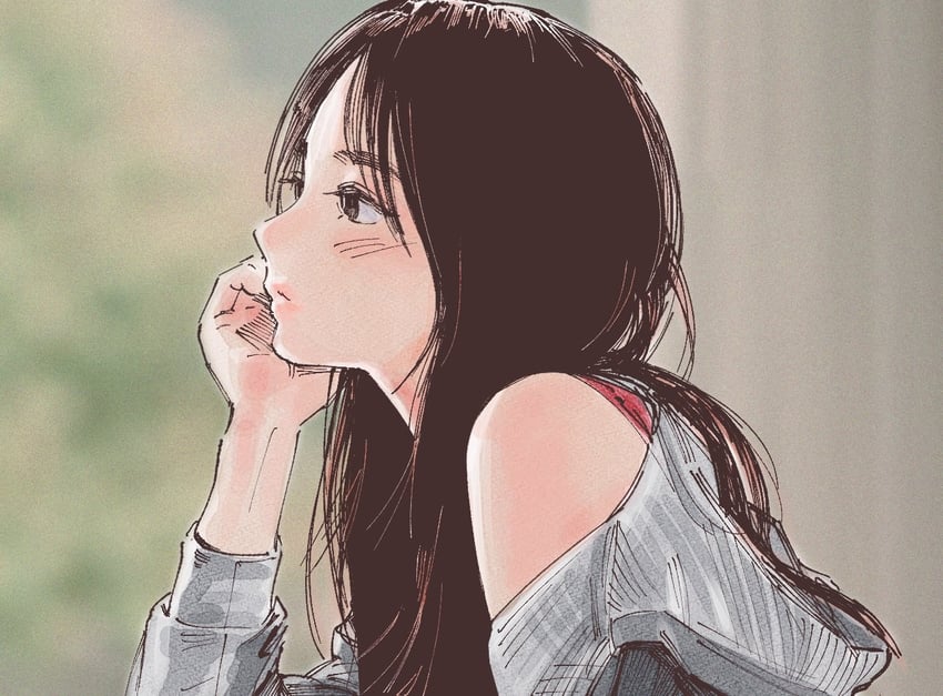 minji (real life and 1 more) drawn by polo_tokki