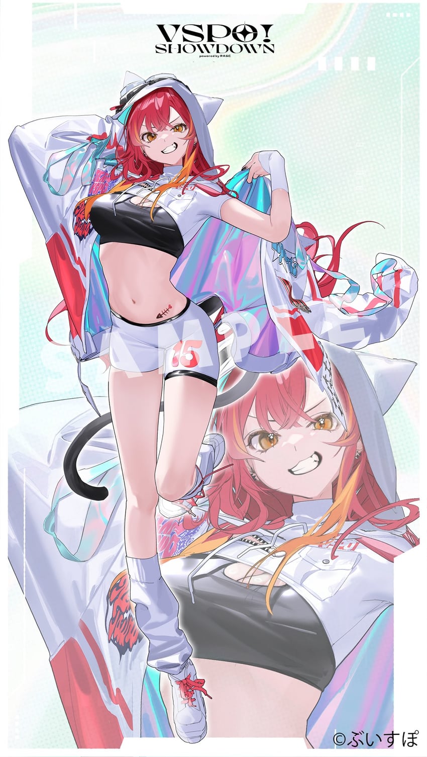 nekota tsuna (vspo! and 1 more) drawn by nishikikope