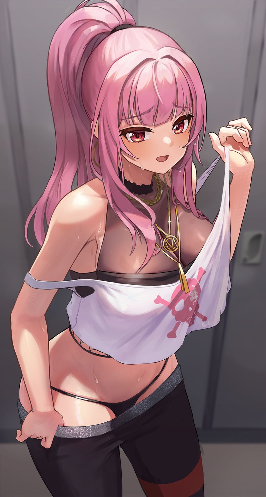 mori calliope (hololive and 1 more) drawn by onedoo