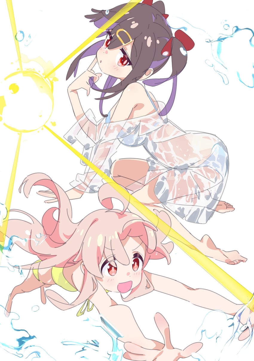 oyama mahiro and oyama mihari (onii-chan wa oshimai!) drawn by peachpoison00