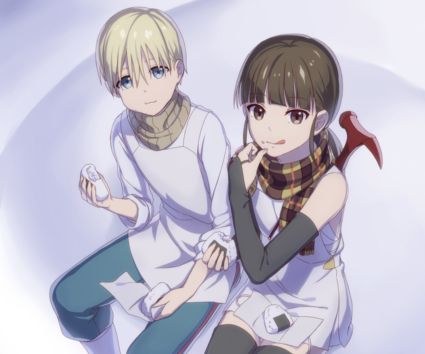 kishii nonoko and bernard octavius (ryuu no haisha) drawn by nekotama_(artist)