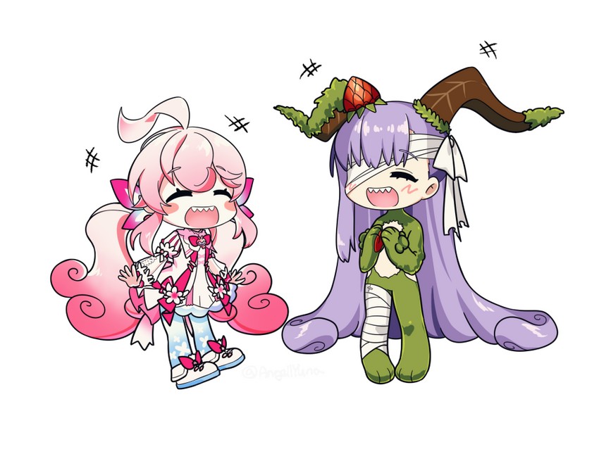 kingprotea, laby, and radiant soul (fate and 4 more) drawn by angellyuna