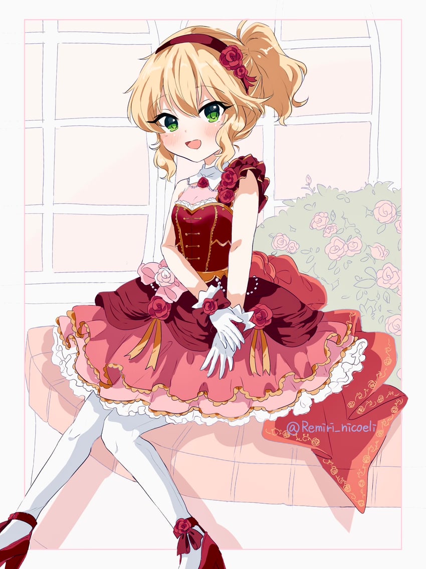 sakurai momoka (idolmaster and 1 more) drawn by remiri_nicoeli
