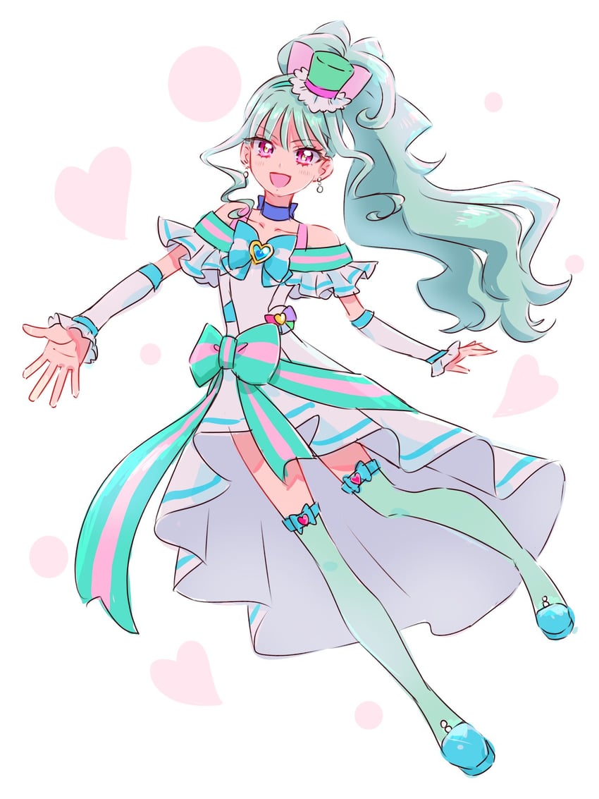 nekoyashiki mayu and cure lillian (precure and 1 more) drawn by fpminnie1