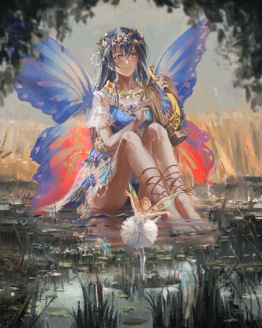 sonoda umi and ayase eli (love live! and 1 more) drawn by stu_dts