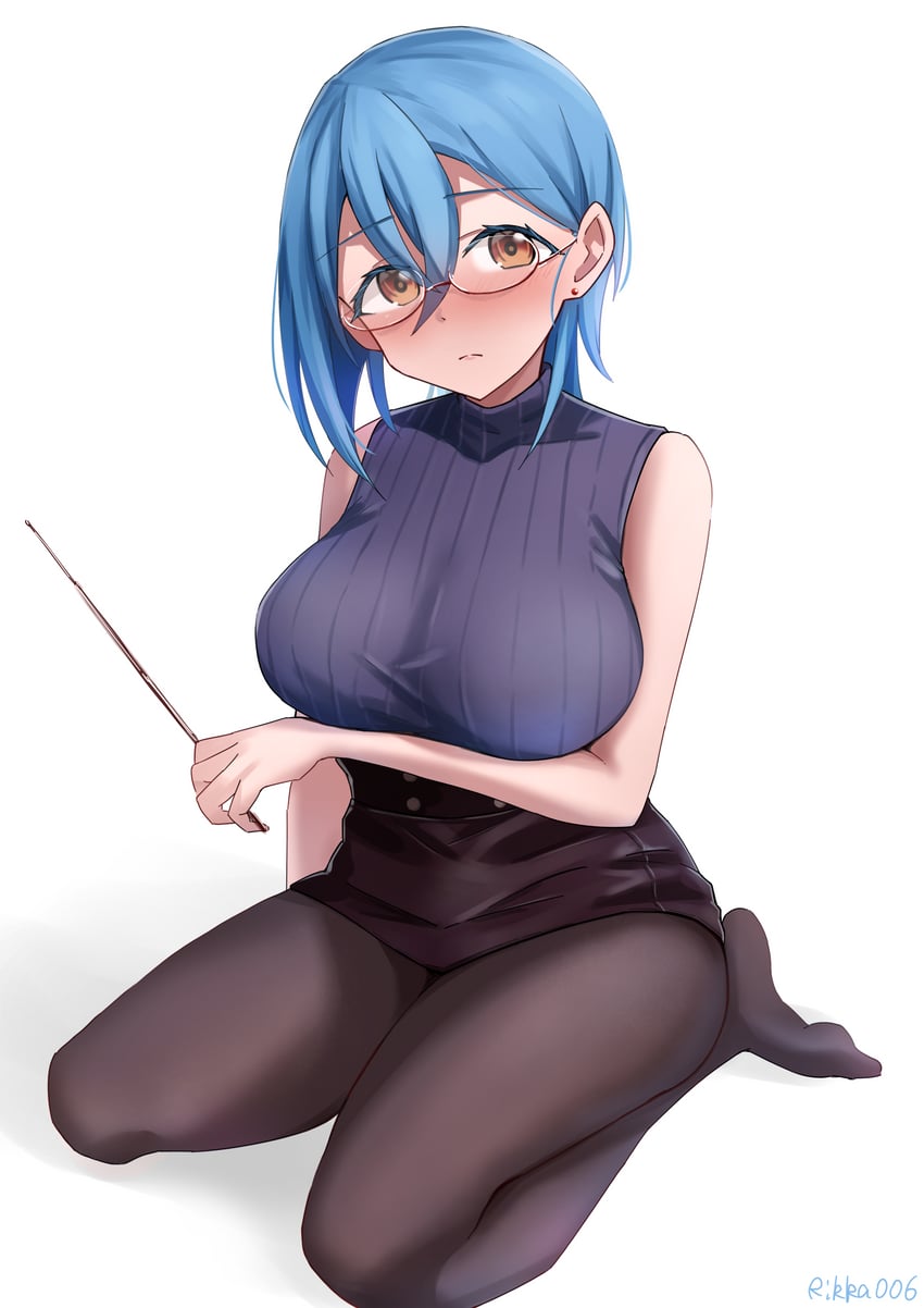 wakana shiki (love live! and 1 more) drawn by rikka006