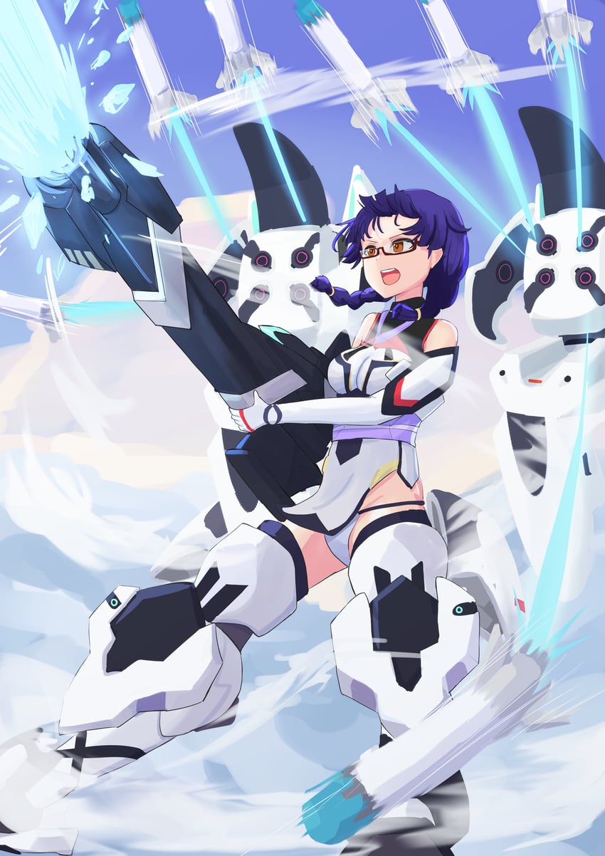 yorishiro eri (alice gear aegis) drawn by okra_(osakimakkura33)