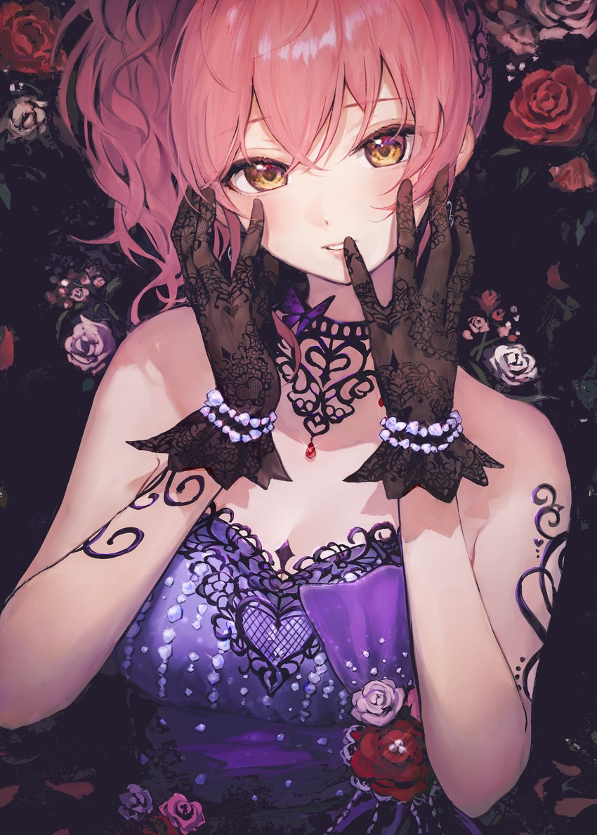 jougasaki mika (idolmaster and 2 more) drawn by takeashiro
