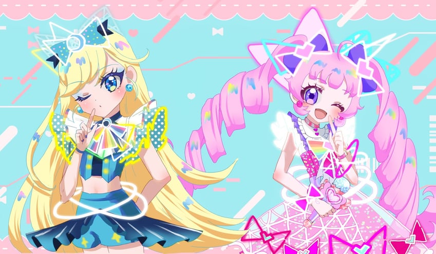 aozora himari and hoshikawa mitsuki (pretty series and 1 more) drawn by tomato_house