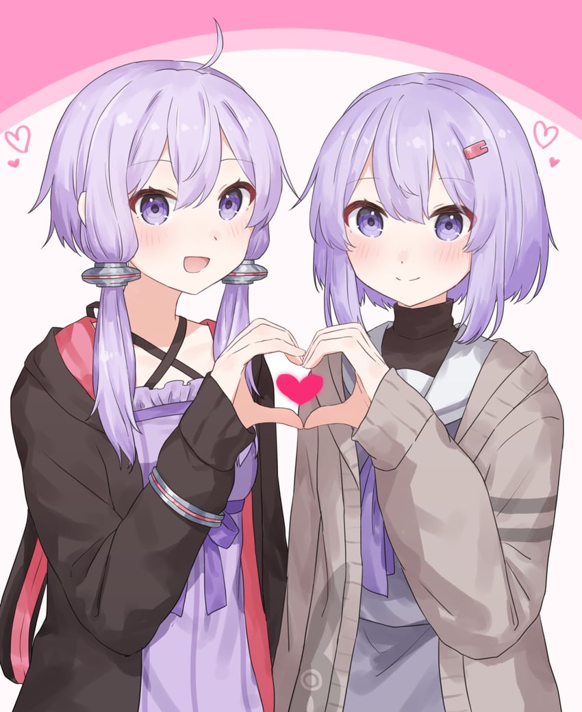 yuzuki yukari (vocaloid and 2 more) drawn by kirima_(zs_at_)