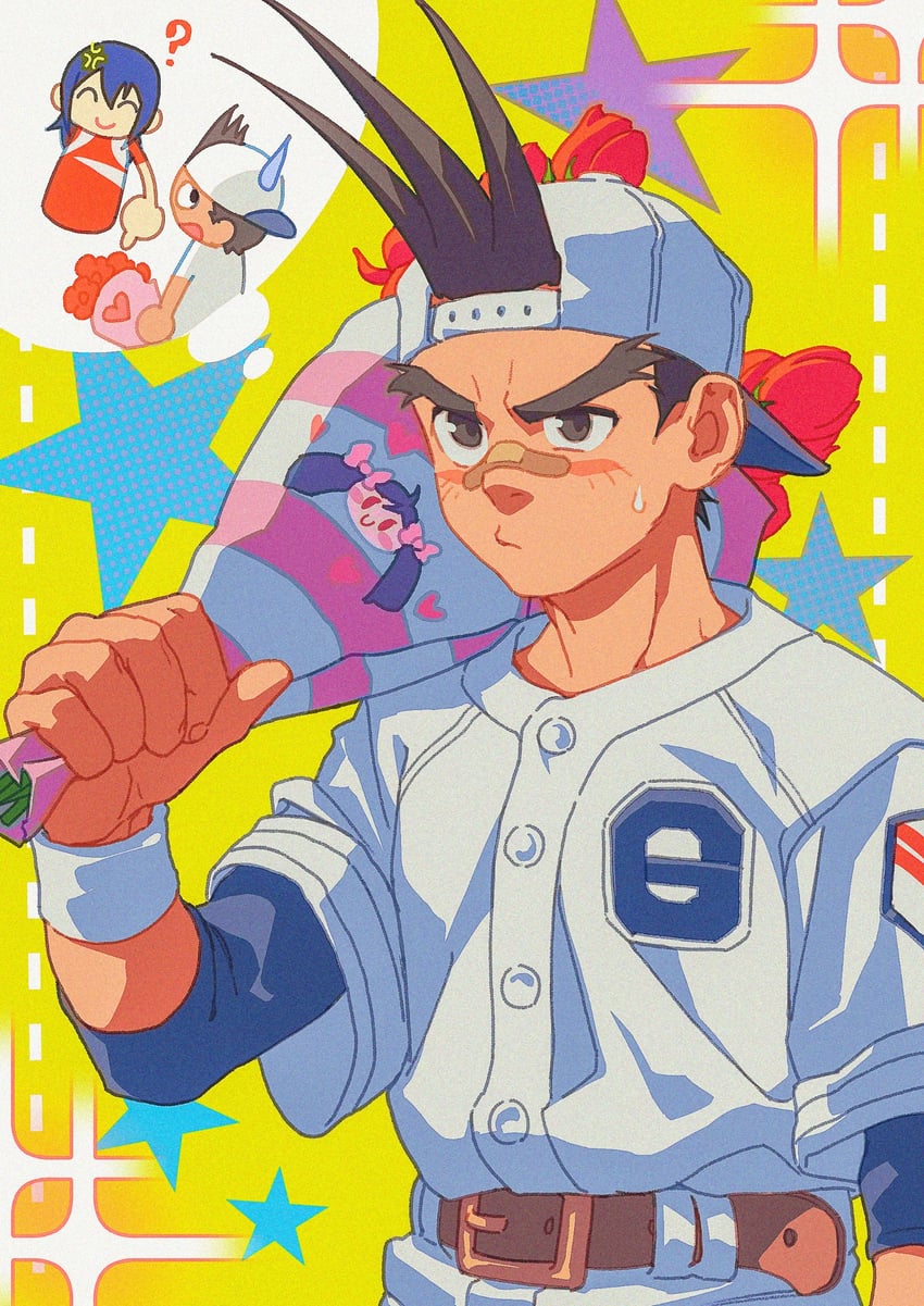 ayuhara natsu, sawamura shouma, and karuizawa momo (justice gakuen) drawn by ancpaghetti