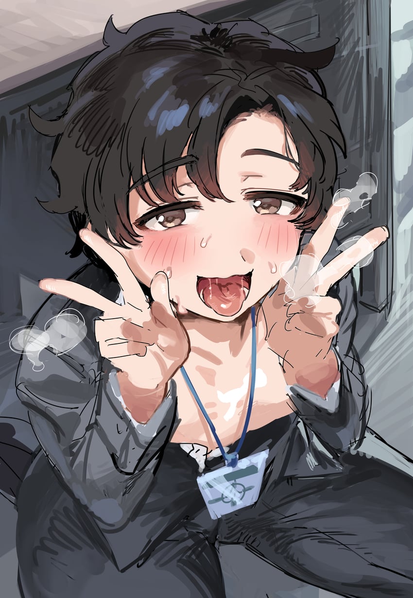 sensei (blue archive and 1 more) drawn by motida_(motidamtmt)