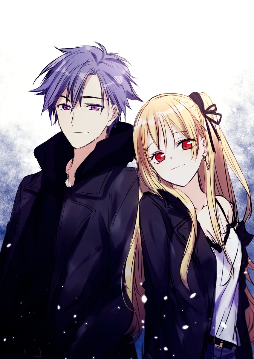 rean schwarzer and alisa reinford (eiyuu densetsu and 2 more) drawn by soap_(user_kghh4755)