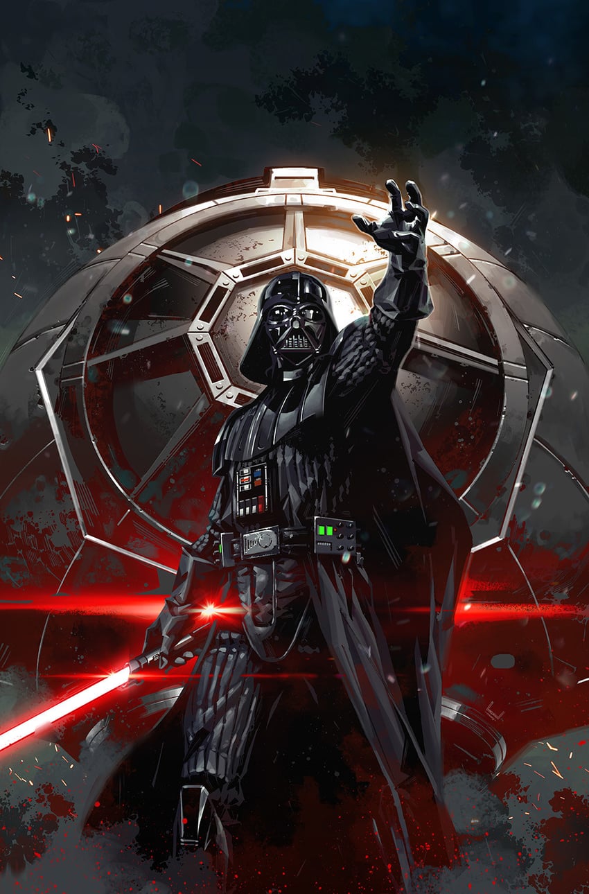 darth vader (star wars) drawn by kael_ngu