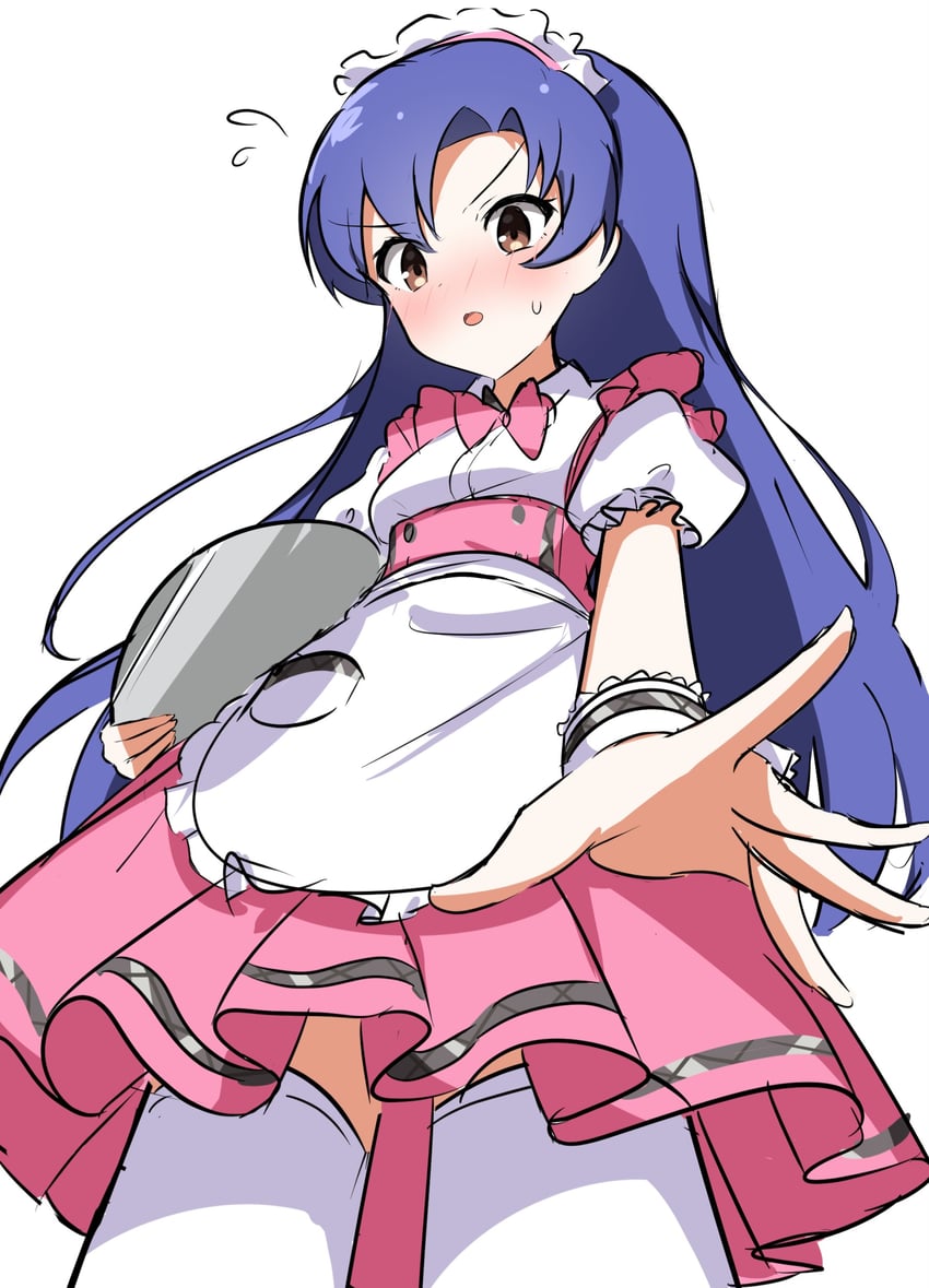 kisaragi chihaya (idolmaster and 2 more) drawn by candy36544