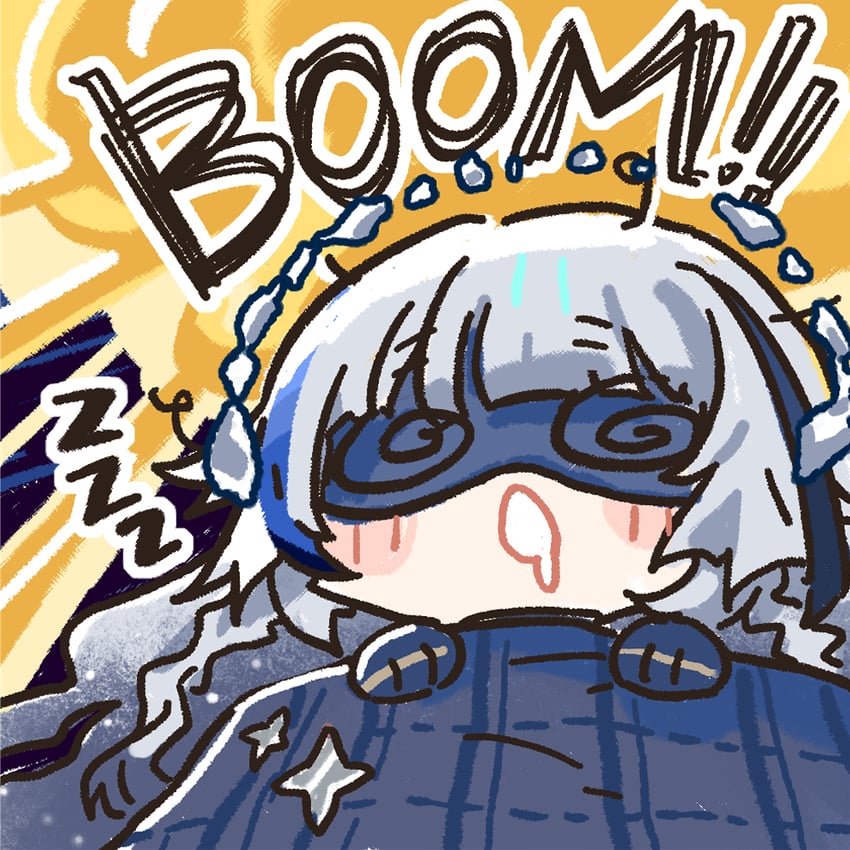 hubble and darkstar hubble (girls' frontline and 1 more) drawn by cui_pi_zha_xia_qiu