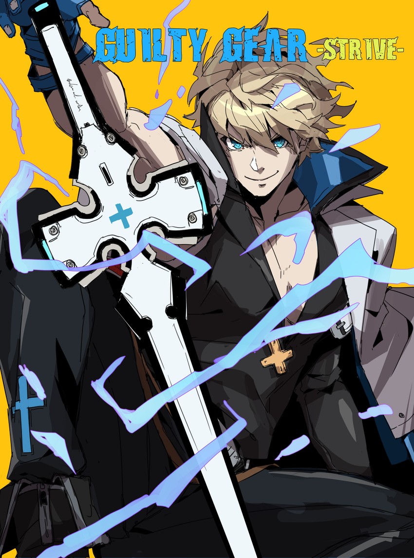 ky kiske (guilty gear and 1 more) drawn by makai