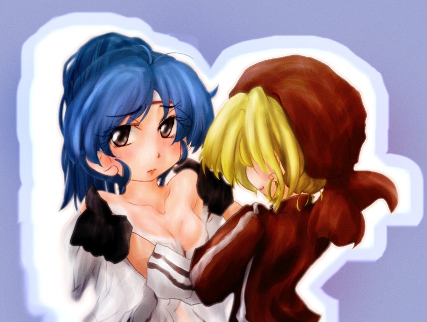 toudou kasumi and malin (the king of fighters and 1 more) drawn by ma.ru