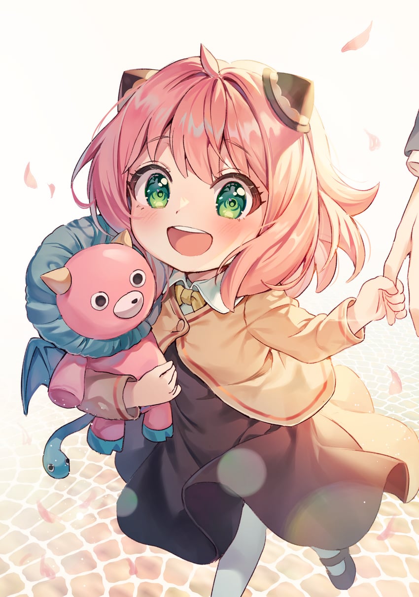 anya and director chimera (spy x family) drawn by pongu