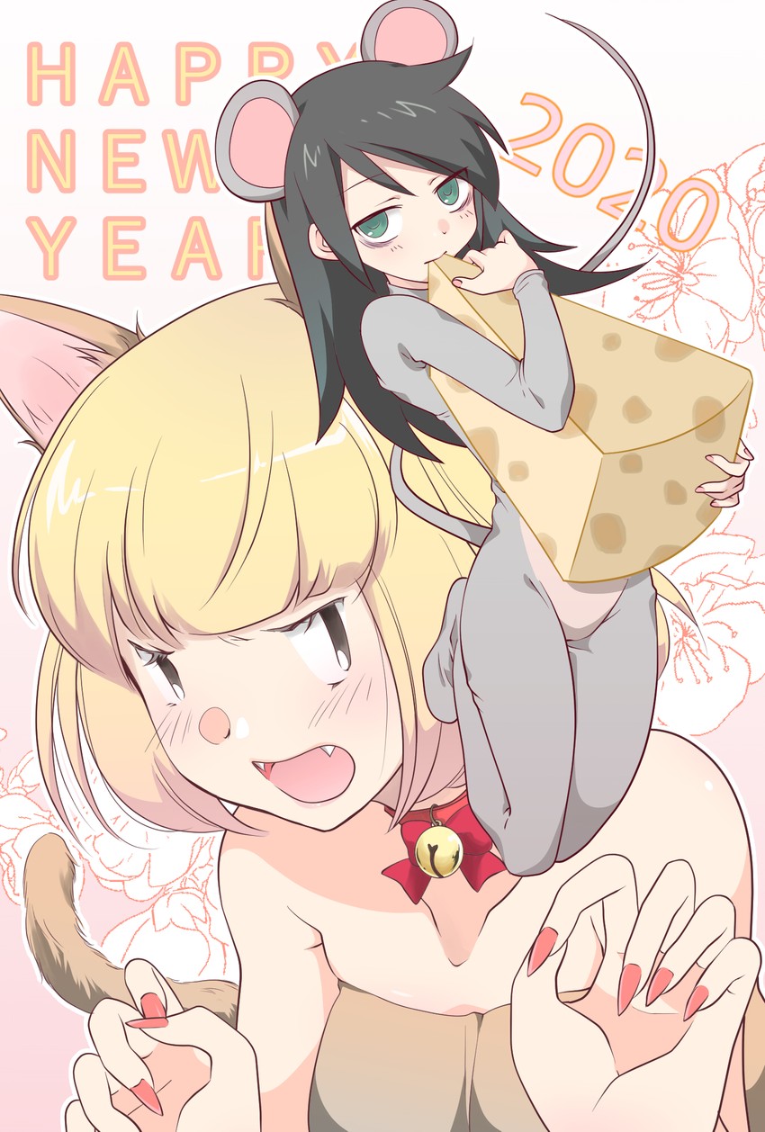 kuroki tomoko and uchi emiri (watashi ga motenai no wa dou kangaetemo omaera ga warui!) drawn by hikaru_(ofuton_at5)