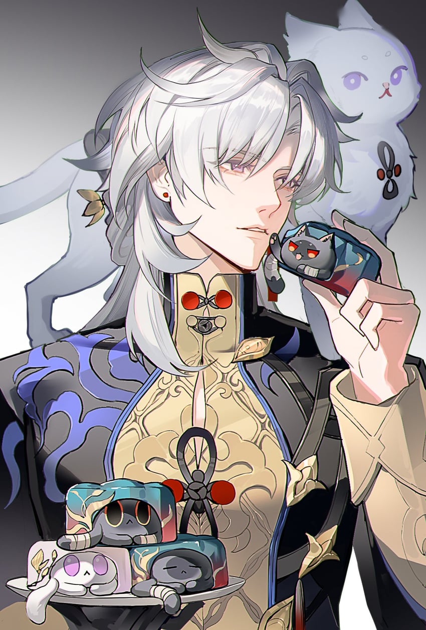 blade and yingxing (honkai and 1 more) drawn by guaisanmu