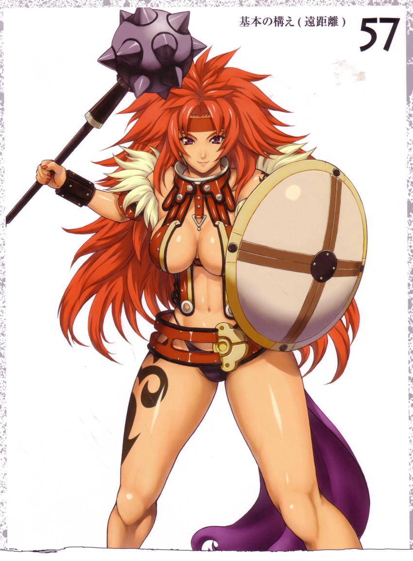 risty and wilderness bandit risty (queen's blade) drawn by eiwa