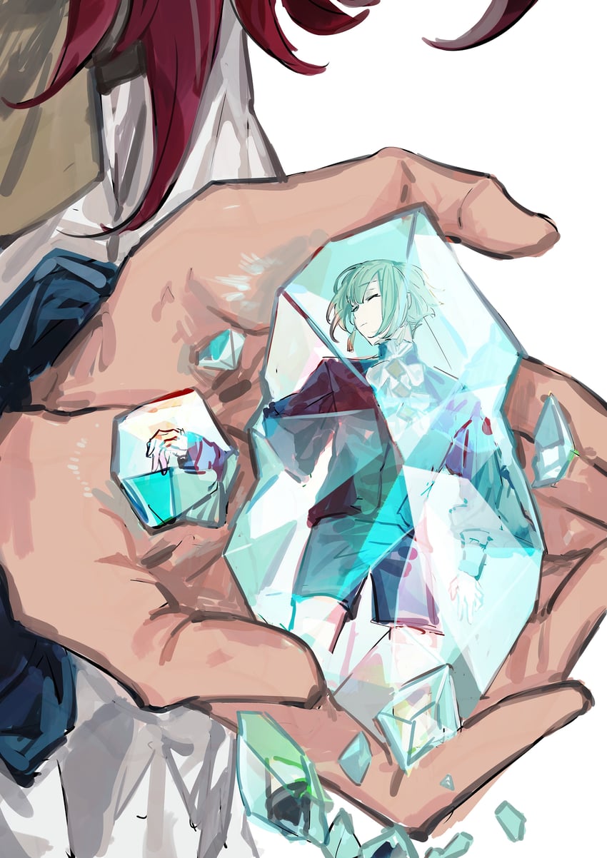 suletta mercury and elan ceres (gundam and 1 more) drawn by kmiin