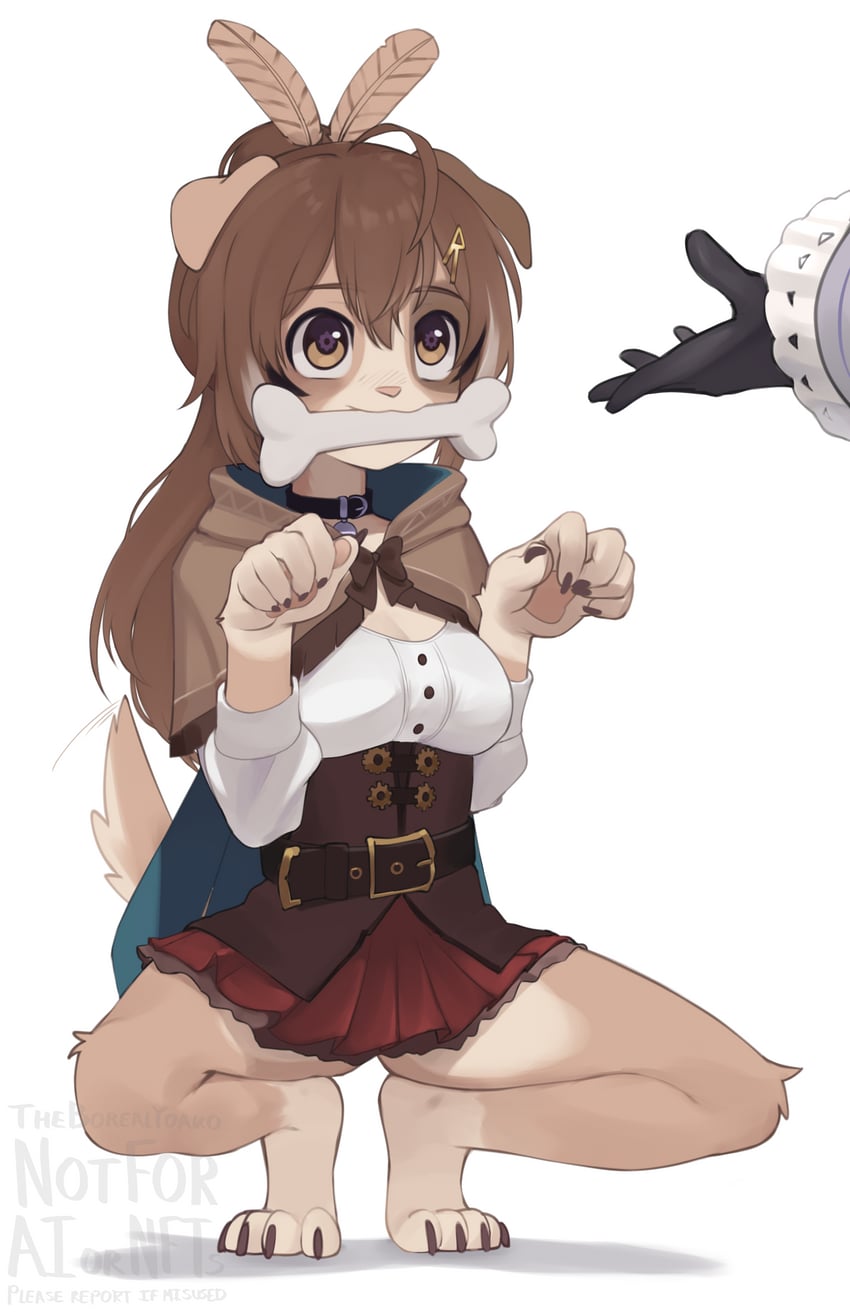 nanashi mumei (hololive and 1 more) drawn by yoako
