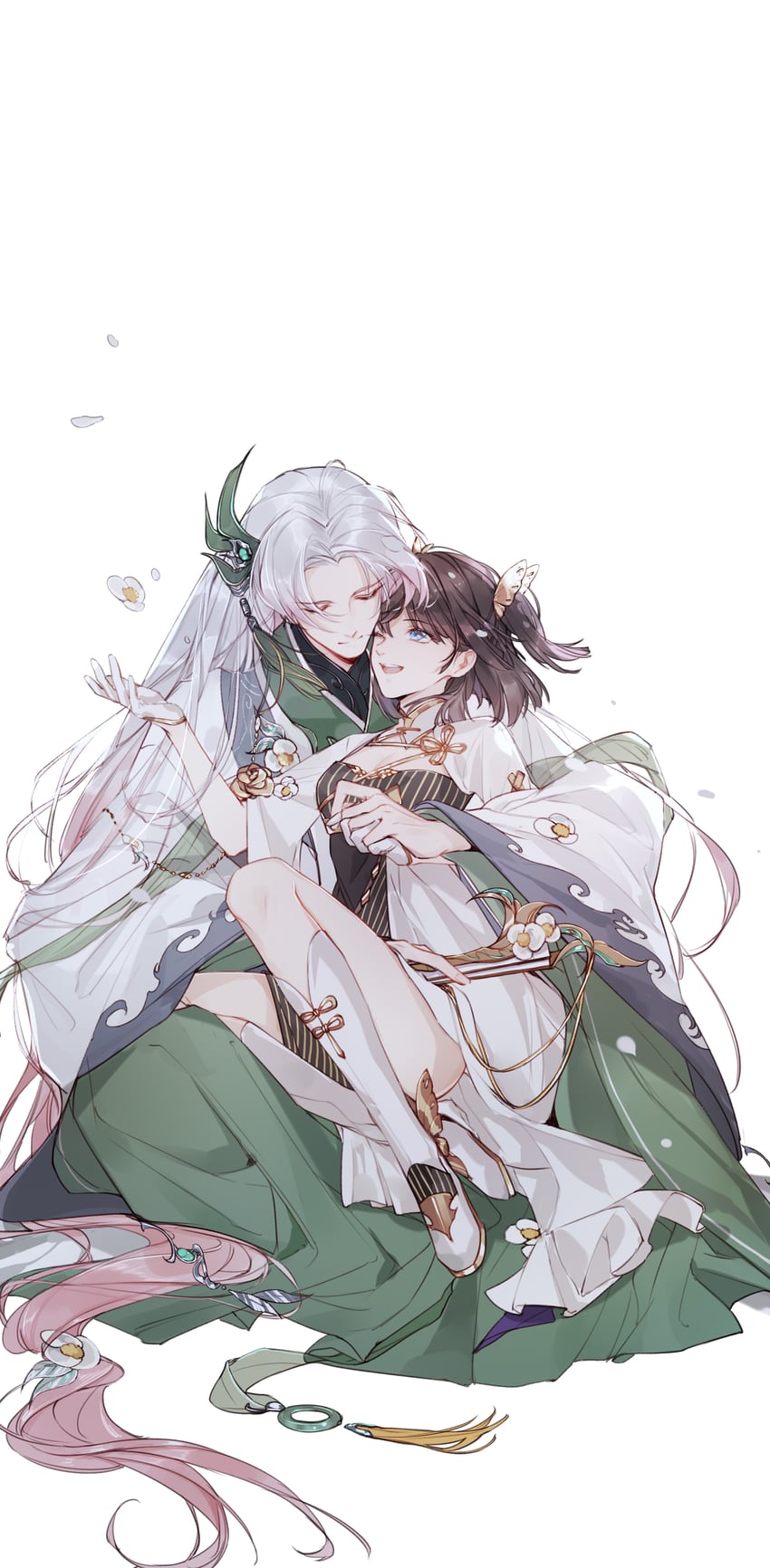 female master and longjing shrimp (the tale of food) drawn by nieorst