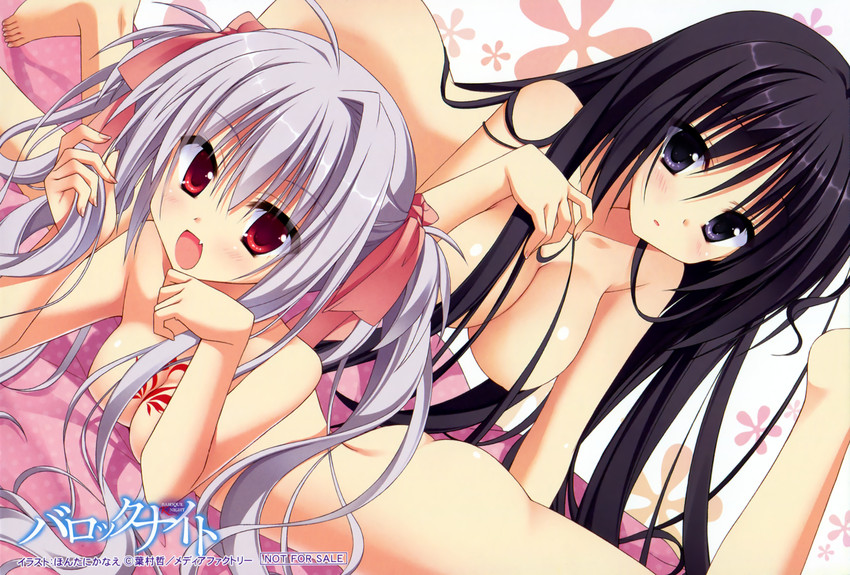 kyoko and baroque (baroque night) drawn by moribe_(rabumanyo)