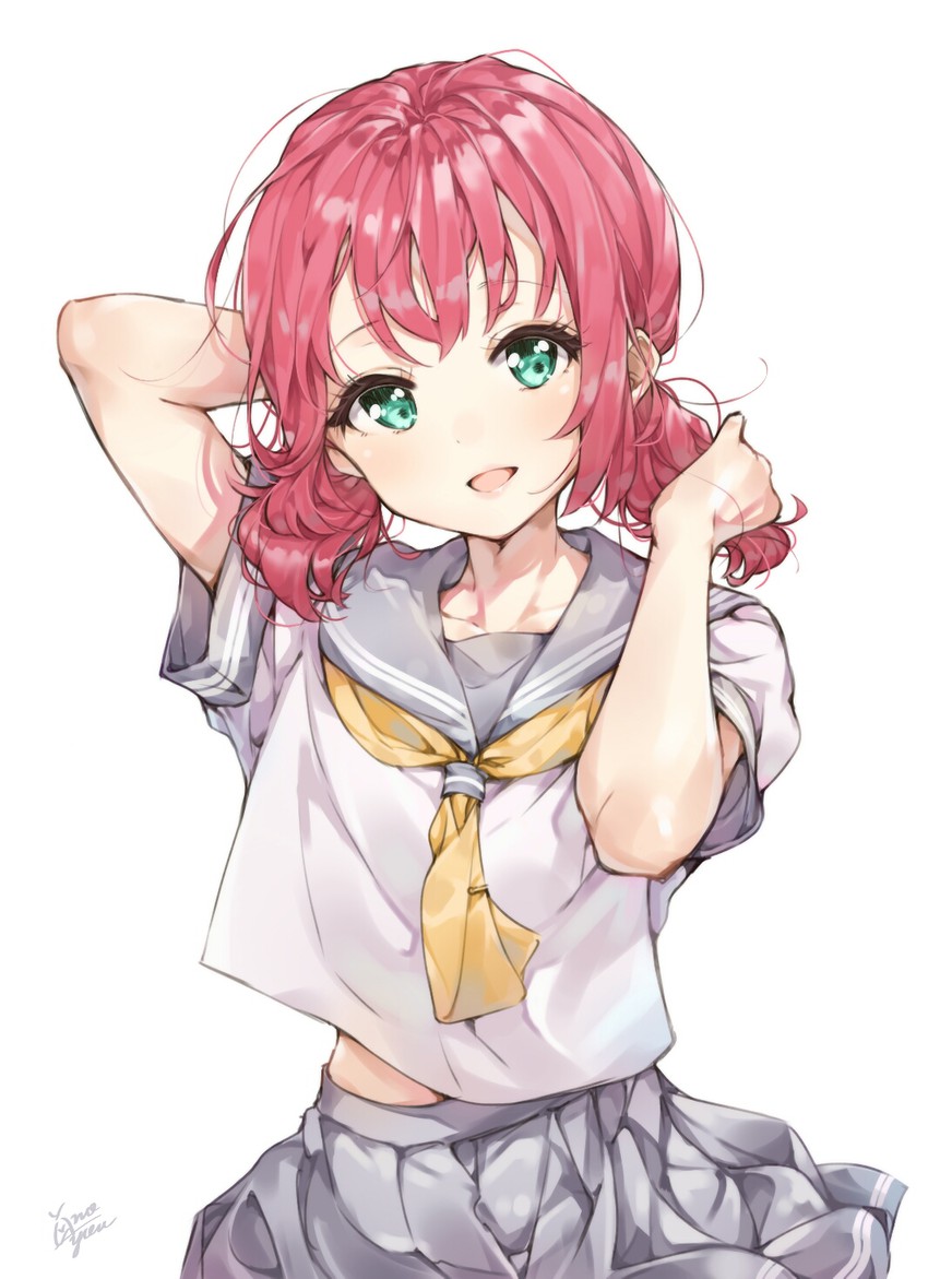 kurosawa ruby (love live! and 1 more) drawn by takenoko_no_you