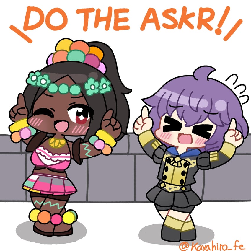 bernadetta von varley and timerra (fire emblem and 2 more) drawn by hiro_kayama