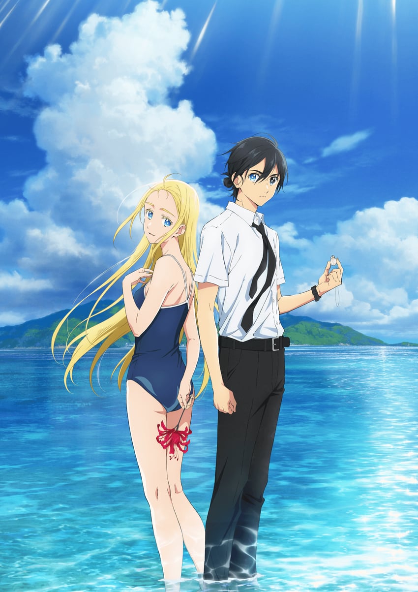 kofune ushio and ajiro shinpei (summertime render) drawn by matsumoto_miki