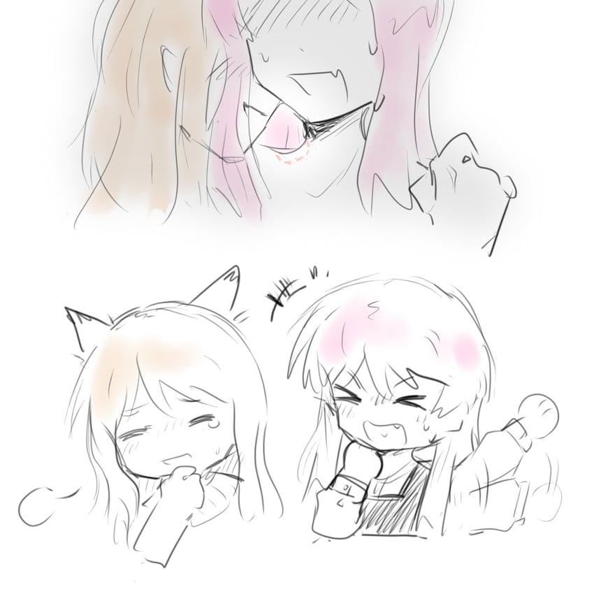 chihaya anon and nagasaki soyo (bang dream! and 1 more) drawn by auhv295117