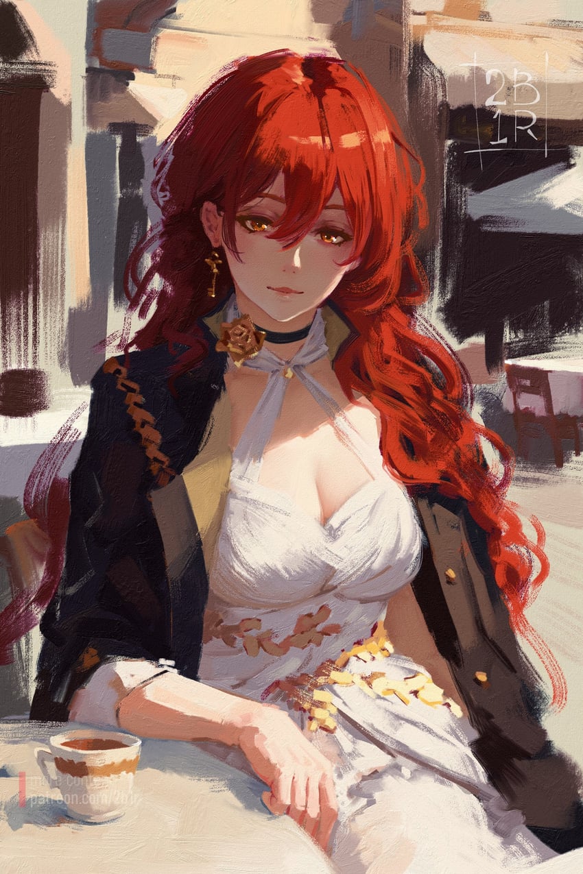 himeko (honkai and 1 more) drawn by ravine_bells