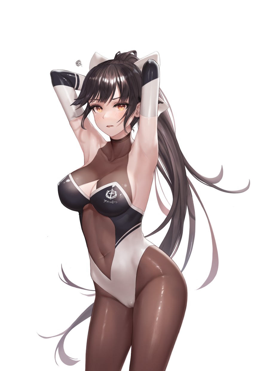 takao (azur lane and 1 more) drawn by kie_(wylee2212)
