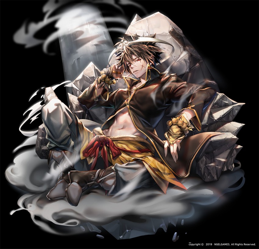 jin mori (hero cantare and 1 more) drawn by yagaaaa